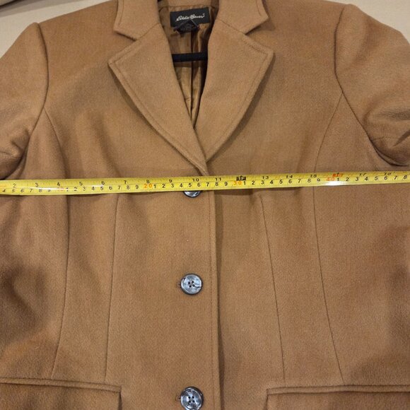 Eddie Bauer Classic Wool Blazer Tan Size M - Picture 4 of 6